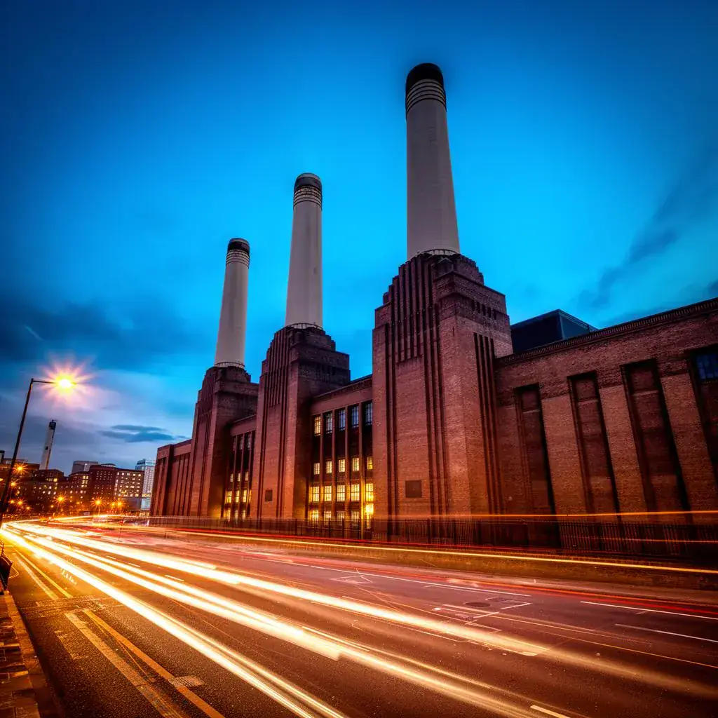 Battersea Power Station - photography website design in London by Website Design In London